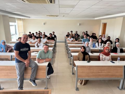 CoSiNC team during the research visit by Prof. Berk Canberk
